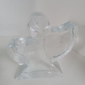 Vintage MCM Wiesenthal Hutte Glass Christmas Ange